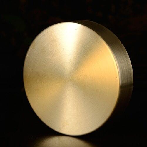 Exquisite pure copper Take a trip plate chassis Seamless beautifully smooth The market 14 cm in diameter