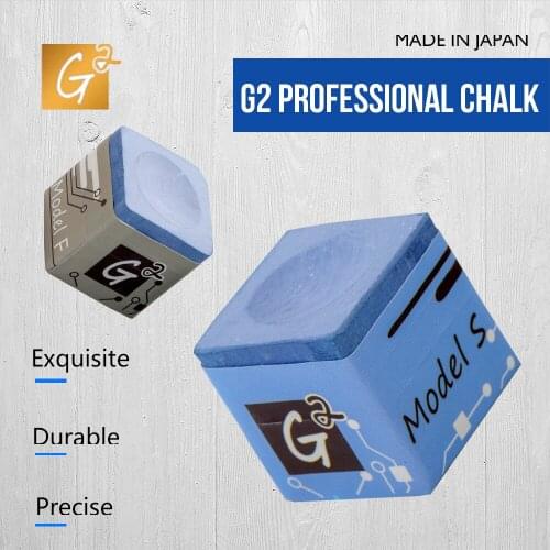 Original Japan G2 Chalk Billiard Magnetic Chalk Fine Powder MODEL F(soft) MODEL S(so soft) Non-stick Billiards Accessories