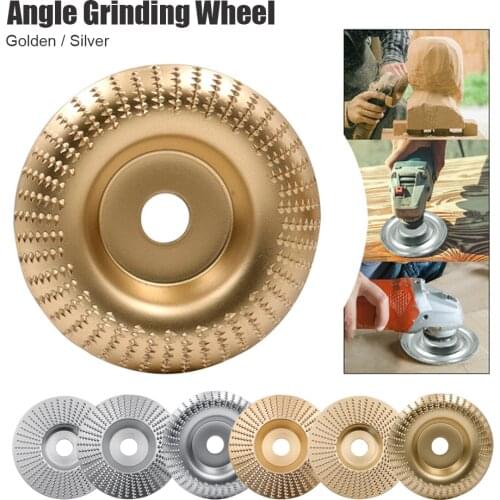 Multifunctional Wood Grinding Wheel Rotary Disc Sanding Wood Carving Tool Abrasive Disc Tools For Angle Grinder 4inch Bore
