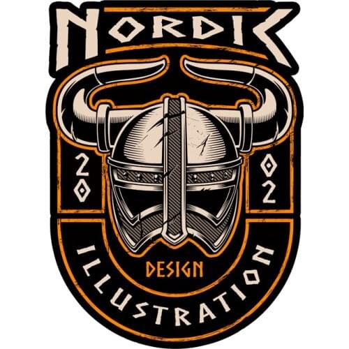 Car Styling Vinyl Stickers for Cow Magic Knight Helmet Roman Style Italian Retro Motorcycle Trucks Vans Auto Window Body