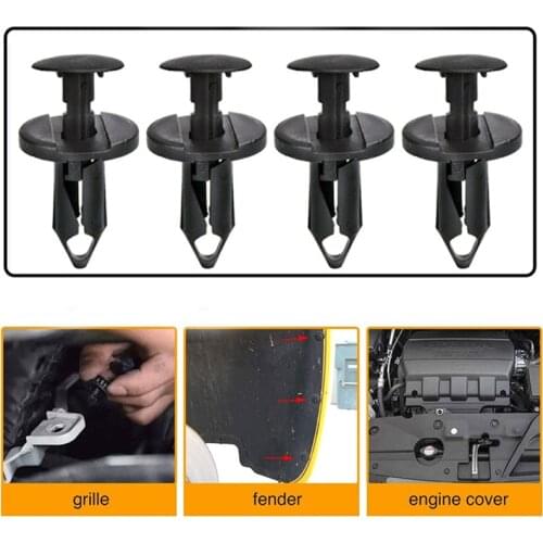100PCS Clips Fender Bumper Rivets for GM for Ford for Chrysler for Dodge for Jeep Replacement OEM # 21030249 6503598 A17216