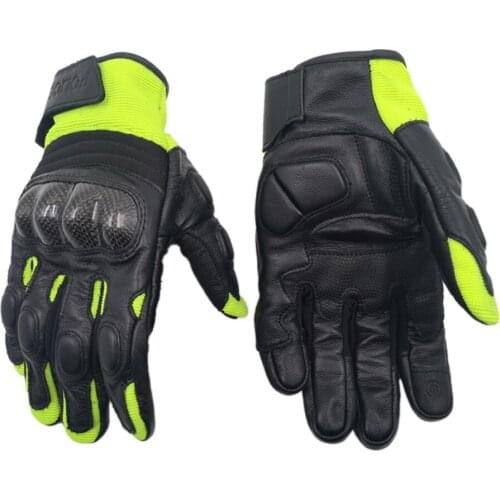 Motorcycle riding racing protective reflective gloves