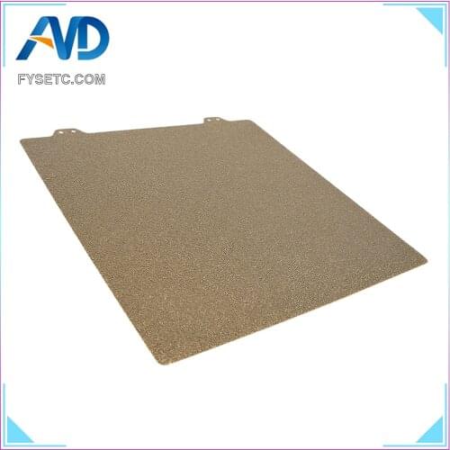 220x220mm Double Sided Textured PEI Spring Steel Sheet Powder Coated PEI Build Sheet For Anet A8 A6 Wanhao I3 Ender-5