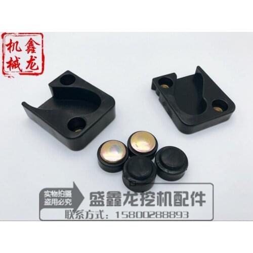 Excavator accessories Front stop Glass pulley Track Limit block Applies to: Komatsu PC110 130 200 360-7