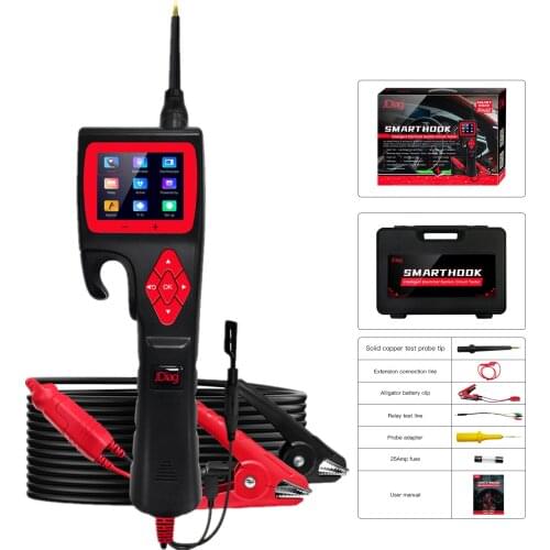 Powerful Automotive Circuit Tester Power Probe Diagnose Vehicle Electrical System Circuit Problem Power Scan Smart Circuit Test