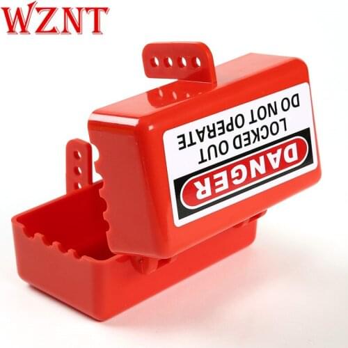 Power plug lock box for air conditioner plug washing machine Industrial energy isolation Electrical equipment plug safety lock