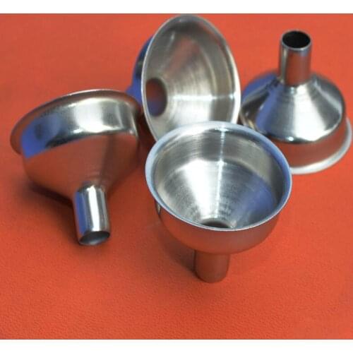 Stainless Steel Mini Funnel For Hip Flasks Funnel Portable Universal Style kitchen tool 50pcs/lots