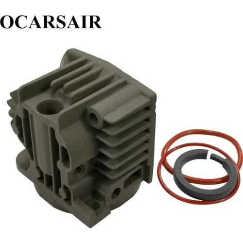 For Audi Q7,BMW X5,Audi A6 C6 4F VW Air Suspension Compressor Cylinder Head with Seal and Piston Rings Oem#4F0616005F 7L8616007E