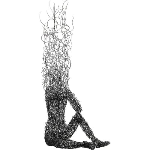 Hotel lobby porch creative floor decoration Sales Department Hall Abstract large abstract metal art sculpture