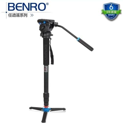 Monopod benro A48TDS4 SLR camera photography camera portable monocular video head