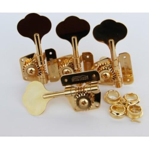 Open Frame Bass Machine Heads Tuners Wilkinson Tuning Peg Gold for bass WJBL-200 from korea