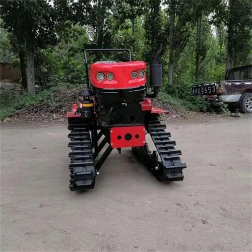 Agricultural Land Machine Diesel Power Small Tractor Trencher Soil Tillage Rotary Tiller