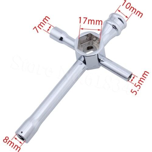 HEX 80129 Cross Wrenches Maintenance tools sleeve HSP 1/10th 4WD Car RC Parts