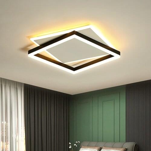 Modern LED Luxury Acryl Ceiling Light Lighting for Living Dining Room Chamber Study Office Hall Nordic Lamps Indoor Decoration