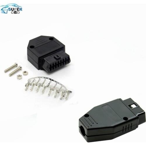 Universal OBD2 16Pin male Connector Adaptor Car Diagnostic Tool J1962F ELM327 OBD Male Connect