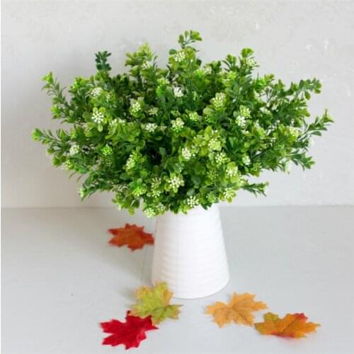 High-quality artificial flowers 7 fork rice grass home decorations flower Home decoration artificial flowers