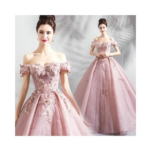 Lotus pink fairy vine fairy belle ball gown sissi long medieval dress Renaissance Gown princess gown Victorian/Marie Antoinette