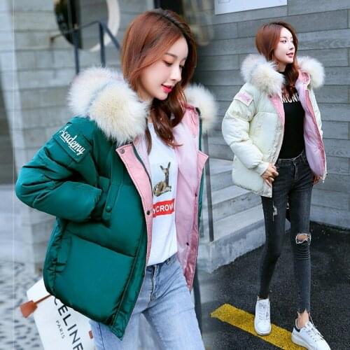 Jacket Winter Women 2020 Fashion Womens Park Cotton Padded Thicken Warm Outwear Female Jacket Casual Plus Size Overcoat Parkas