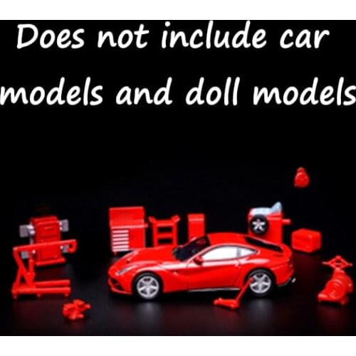 1/64 traffic facilities obstacle model car scene simulation decoration tool collection accessories for home decoration display