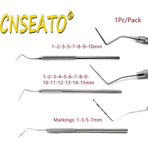 1 Pc Dental Periodontal Probes Scaler Coded Marking Dentistry Instruments Tooth Cleaning Lab Endodontic Equipment Probe Tool Kit