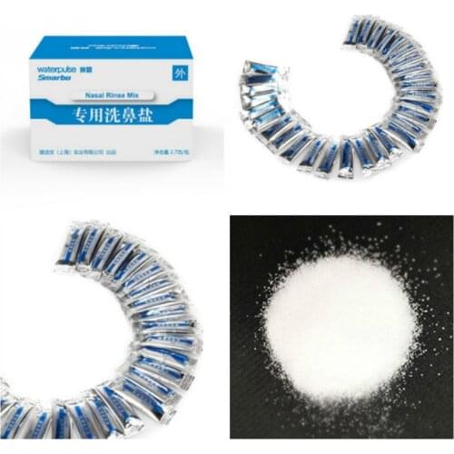 25 bag Nose Cleaner Medical Nasal Wash Salt For Adults Children For Avoid Allergies Relief Rinse Irrigator sinusite neti pot