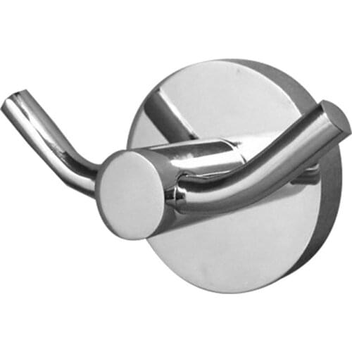 304 Stainless Steel Wall Hook Metal Strong Self Adhesive Hanger Coat Towel Rag Clothes Storage Round Bottom Hanging Holder Rack