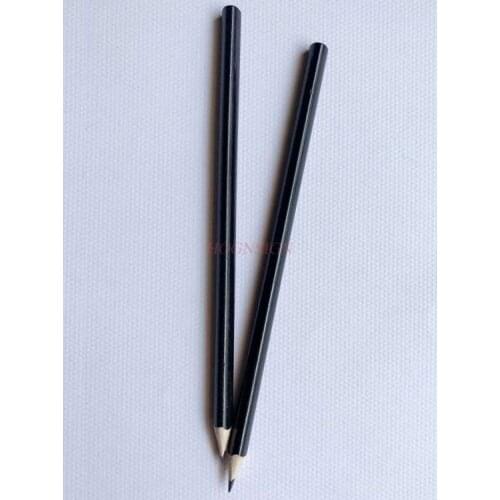 5pcs 17.6cm black triangle sharpened pencil