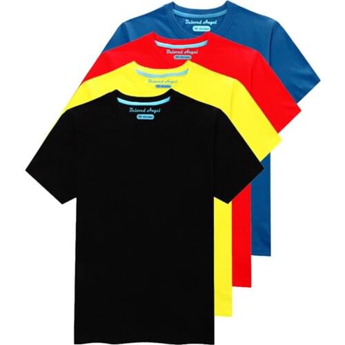 2020 Children Summer White Tees For Boys Girls Kids Short Sleeve Tops T-shirts Fashion Casual Candy Solid Color Baby Clothes