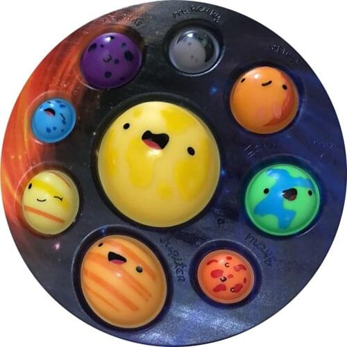 Симпл димпл NEW Mini simple dimple fidget push it bubble sensory toy Anti Stress Relief Fidget Toys For Kids Adult antistress