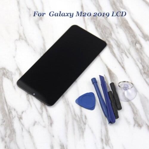 For Samsung Galaxy M20 LCD Display Touch Screen Digitizer Assembly 6.3" For Samsung Galaxy SM-M205 M205F M205G/DS lcd