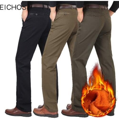 Мужские теплые брюки EICHOS China At AliExpress