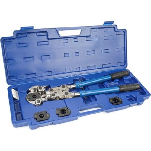 IWISS IWS-1632AF Copper Pipe Press Hydraulic Multilayer Pipe Crimping Tool with 1/2'' 3/4'' 1'' interchangeable Jaws