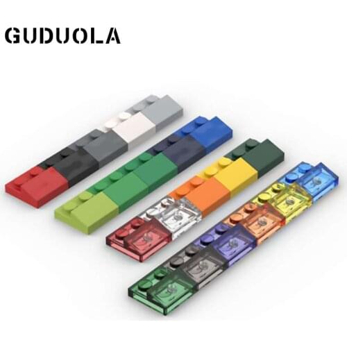 Guduola Building Block PS-A-202 Inclined Angle Inclined Panel Inclined Brick MOC Assembly Build Toys Parts 50pcs/lot
