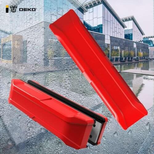 DEKOHM Magnetic Window Glass Cleaner Double-layer Hollow Glass Wiper Household Cleaning Window Wiper High-rise Double-side