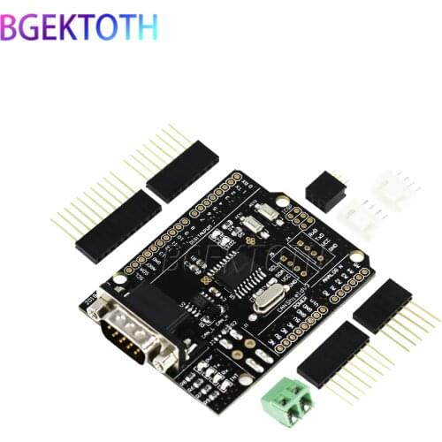MCP2515 CAN Bus Shield Board Module SUB-D Connector Standard UART IIC SPI LED Indicator Controller CAN 4.8-5.2V f
