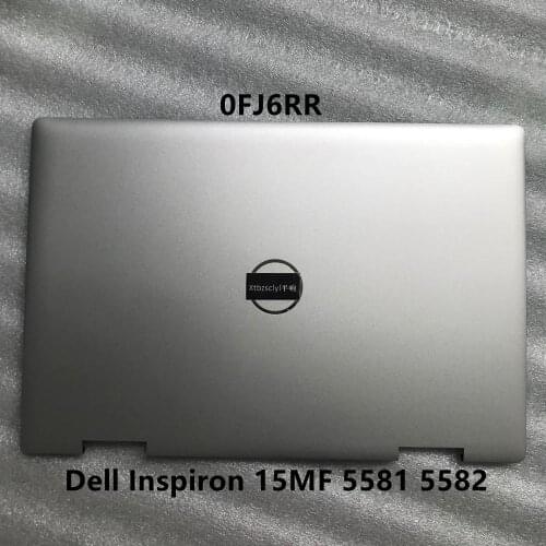 For Dell For Dell inspiron 15MF 5581 5582 2 in 1 LCD screen back cover silver laptop case A FJ6RR 0FJ6RR