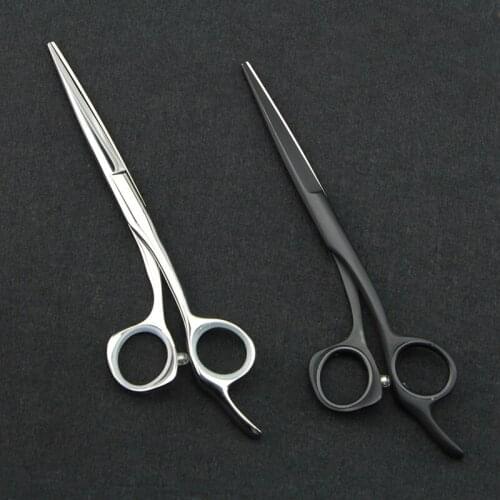Hot Sale High Quality Scissors Hair Stylist Professional Hairdressing Tools High-grade Stainless Steel Flat Shear Black