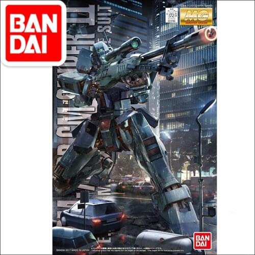 Japaness Original Gundam MG 1/100 Model RGM-79SP GM Sniper 2 Mobile Suit Assemble Model Action Figures