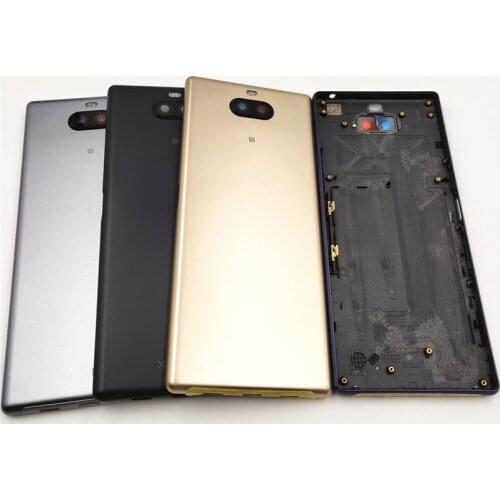 Origianl For Sony Xperia 10 Plus Back Battery Cover Door Rear Housing Case For SONY 10 Plus Battery Cover 10 Plus Housing Cover