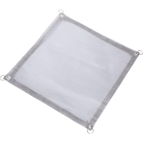 Portable Garden Backyard Heating Mesh Stainless Steel Outdoor Camping Campfire Fire Foldable Mesh Fire Pit BBQ Tools