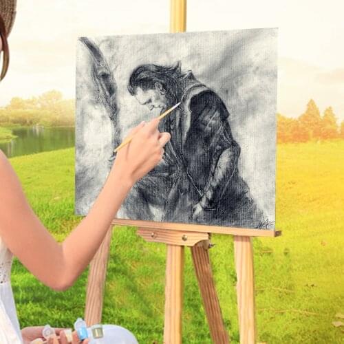 Portrait Loki, Prince Of Asgard Paint By Kit Acrylic 40*50 Picture By Photo Art By Handiwork