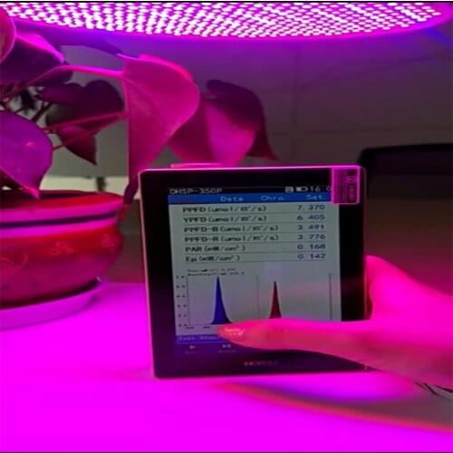 PAR PPFD umol/m2/s OHSP350P Handheld Spectrometer CCT CRI for Agriculture application