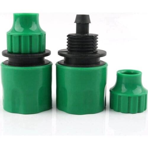 2Pcs 8/11Mm Garden Hose Quick Connector Tap Adapter Garden Micro Drip Irrigation Watering Inner diameter 8mm Pipe Joint