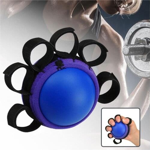 Hand Grip Strengthener Hand Exerciser Ball For Physical Therapy Wrist Finger Exerciser Resistance Bands Fitness For Athletes