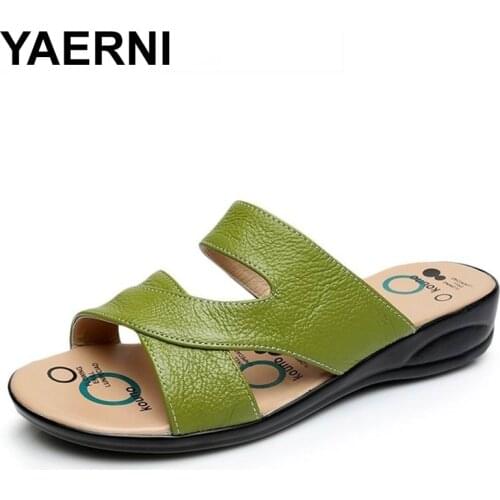 YAERNI Women's Flip Flops