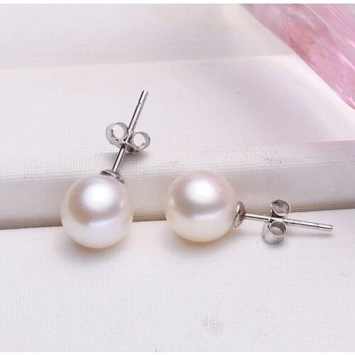 1 Pair Earrings Vintage Styles Round Pearl Geometric Stud Earrings For Women Girls Jewelry Gifts Simple Fashion Korean Earrings