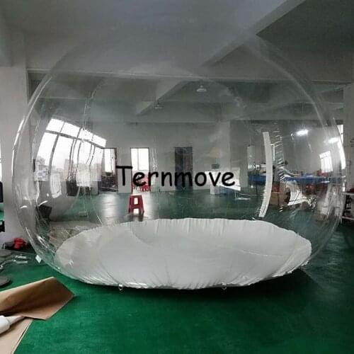4m Bubble event tent,inflatable lawn tent,Outdoor 0.45mm pvc clear inflatable bubble house,kids play game and dancing ball