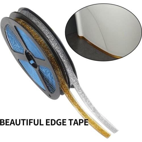 6M DIY Self-adhesive Ceramic Tile Gap Tape Mildewproof Decorative Edges Strip Corner Side Stickers Floor Waterproof Beauty Line