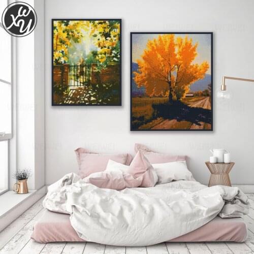 Diamond Painting Flower Garden Diamond Art Painting Kits Diamond Art Painting Kits Landscape 5D Diamond Mosaic Cross Stitch Kits