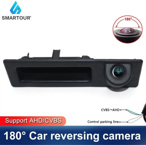 Trunk Handle 1080P Fisheye Car Rear View Camera Parking Reverse For BMW 2 3 5 7 Series X1 X3 X4 X5 F30 F32 F36 F10 F11 F25 F48